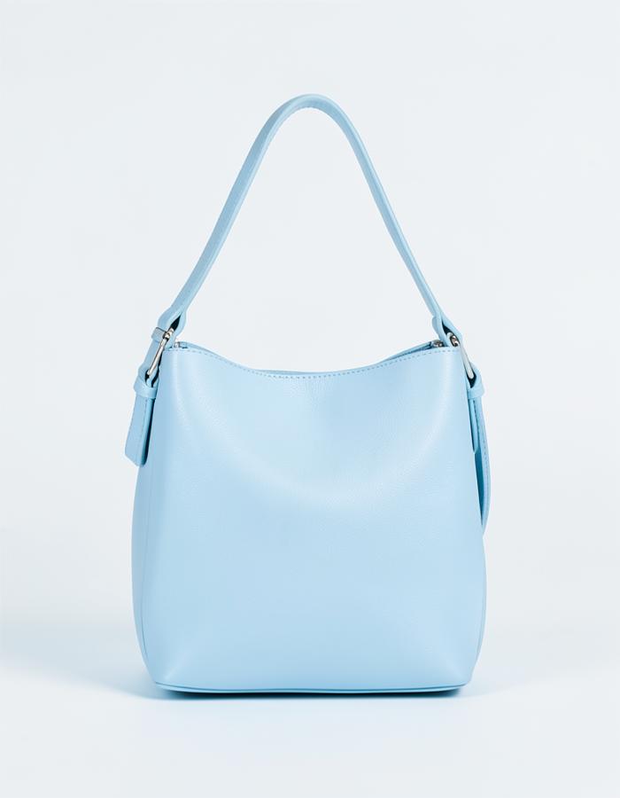 Shoulder bag, steel blue